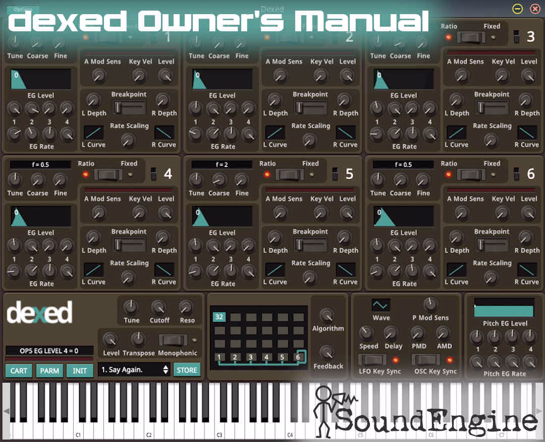 SoundEngine's dexed Owner's Manual ©2024 SoundEngine, LLC