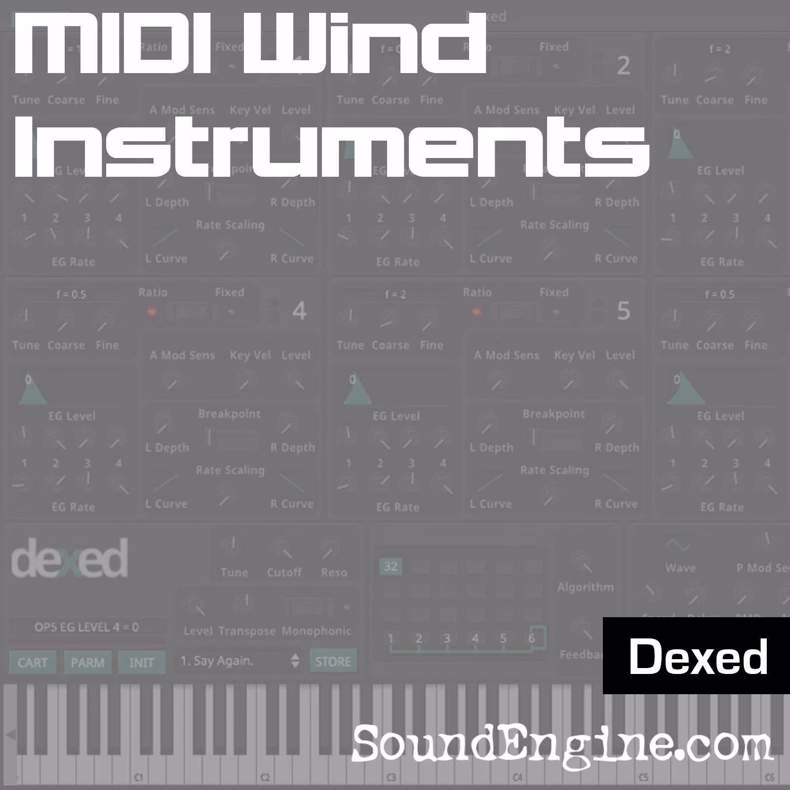32 Wind Controller optimzed sounds for Dexed